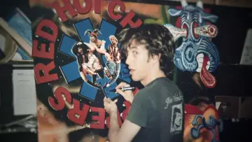 Zasłona do filmu "The Rise of the Red Hot Chili Peppers: Our Brother, Hillel" #779078