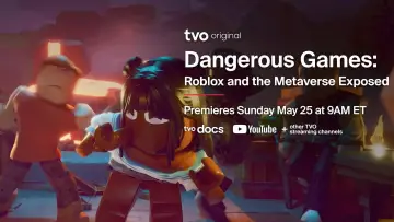 Zasłona do filmu "Dangerous Games: Roblox and the Metaverse Exposed" #1572558