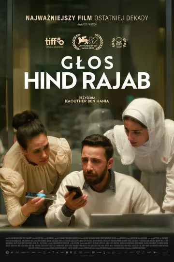Plakat do filmu "Głos Hind Rajab" #520569