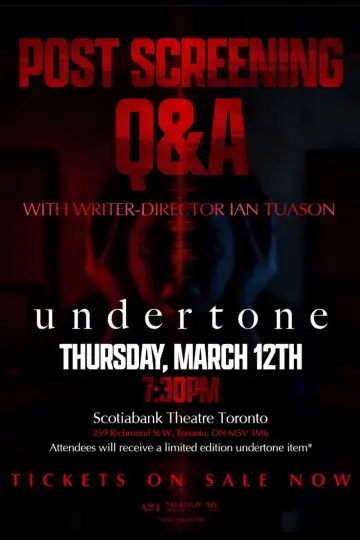 Plakat do filmu "The Undertone" #762638