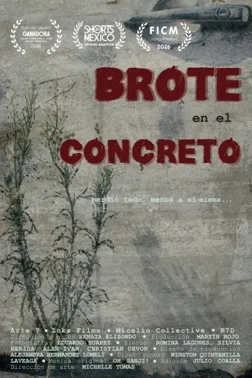 Plakat do filmu "Brote en el concreto" #1583220