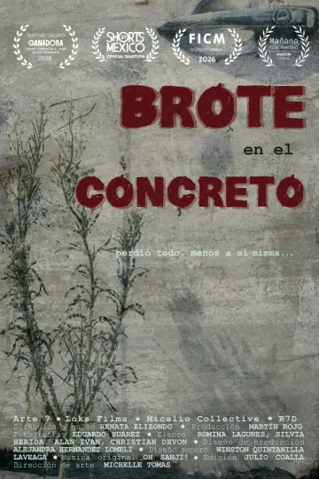 Plakat do filmu "Brote en el concreto" #1631762
