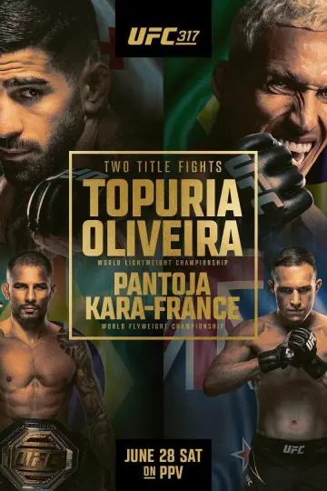 Plakat do filmu "UFC 317: Topuria vs. Oliveira" #1184950