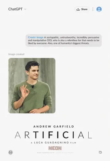 Plakat do filmu "Artificial" #1830728
