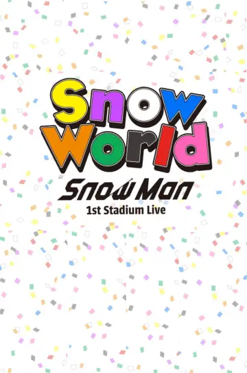 Plakat do filmu "Snow Man 1st Stadium Live Snow World" #1631006