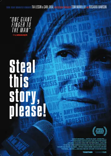 Plakat do filmu "Steal This Story, Please!" #776181