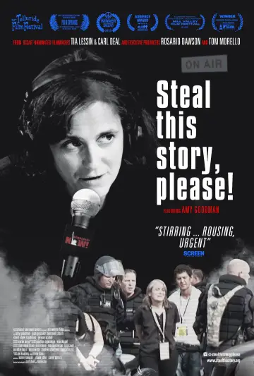 Plakat do filmu "Steal This Story, Please!" #776183