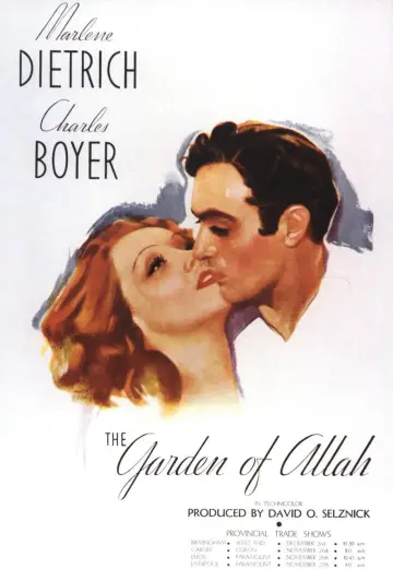 Plakat do filmu "The Garden of Allah" #1842558