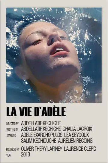 Plakat do filmu "Życie Adeli – Rozdział 1 i 2" #1731936