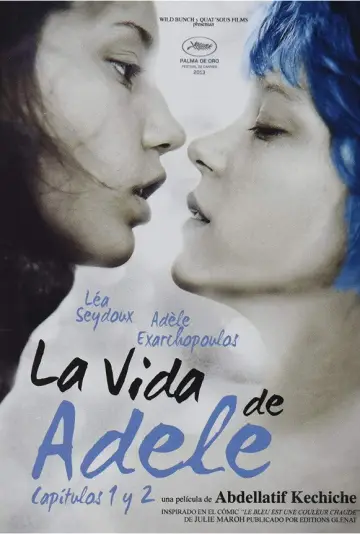 Plakat do filmu "Życie Adeli – Rozdział 1 i 2" #840950