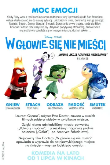 Plakat do filmu "W głowie się nie mieści" #552626