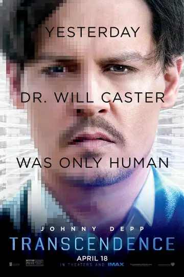 Plakat do filmu "Transcendencja" #117402