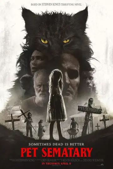 Plakat do filmu "Smętarz dla zwierzaków" #64466