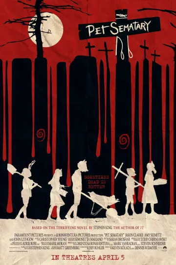 Plakat do filmu "Smętarz dla zwierzaków" #64471