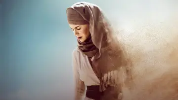 Zasłona do filmu "Królowa pustyni" #428465