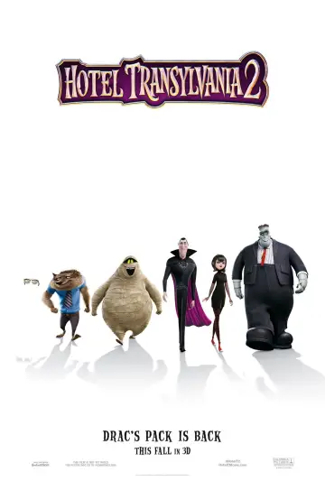 Plakat do filmu "Hotel Transylwania 2" #688413
