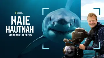 Zasłona do filmu "Bertie Gregory: Bliskie spotkanie z rekinami" #793016