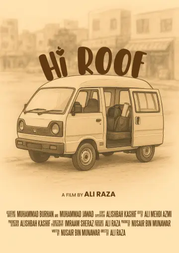 Hi Roof plakat