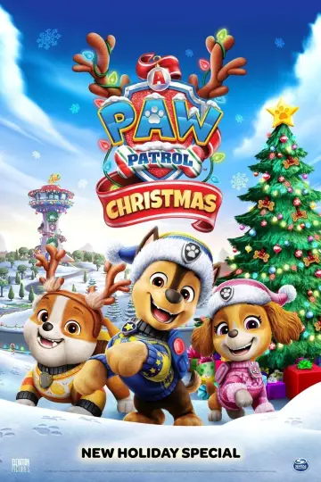 Plakat do filmu "Psi patrol. Pieski ratują święta" #616772