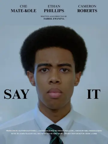 Plakat do filmu "Say It" #1635119