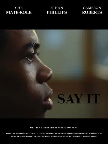 Plakat do filmu "Say It" #1635120