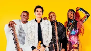 Lamomali avec -M- aux Francofolies de La Rochelle plakat