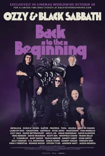 Plakat do filmu "Back to the Beginning: Ozzy