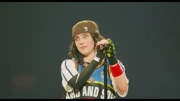 Zasłona do filmu "Billie Eilish - Hit Me Hard and Soft: The Tour (Live in 3D)" #968975