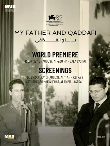 Plakat do filmu "My Father and Qaddafi" #1616610
