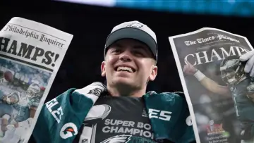 Zasłona do filmu "Super Bowl Champions: The 2024 Philadelphia Eagles" #980983