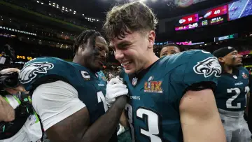 Zasłona do filmu "Super Bowl Champions: The 2024 Philadelphia Eagles" #980992