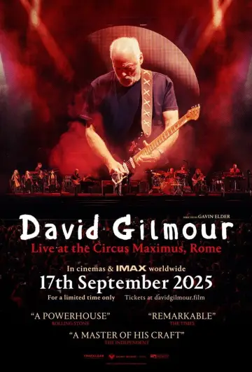 Plakat do filmu "David Gilmour: Live at the Circus Maximus" #808452