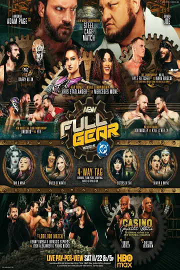 Plakat do filmu "AEW Full Gear 2025" #1191690