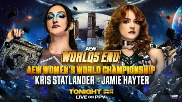 Zasłona do filmu "AEW Worlds End 2025" #934983