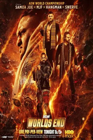 Plakat do filmu "AEW Worlds End 2025" #934991