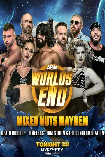 Plakat do filmu "AEW Worlds End 2025" #935008