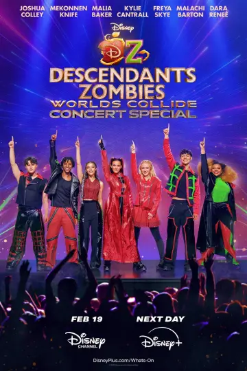 Plakat do filmu "Descendants/ZOMBIES Worlds Collide: Concert Special" #1360902