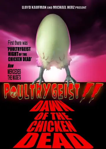 Plakat do filmu "Poultrygeist 2: Dawn of the Chicken Dead" #879009
