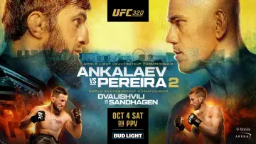 Zasłona do filmu "UFC 320: Ankalaev vs. Pereira 2" #868541
