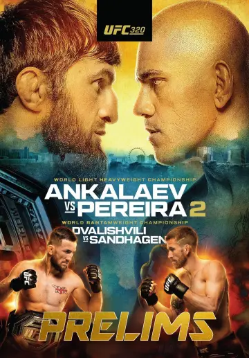 Plakat do filmu "UFC 320: Ankalaev vs. Pereira 2" #868550