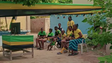 Zasłona do filmu "Reggae Girlz" #1289834