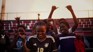 Zasłona do filmu "Reggae Girlz" #1289840