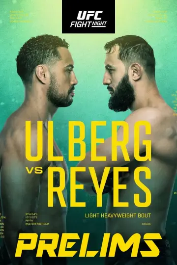 Plakat do filmu "UFC Fight Night 260: Ulberg vs. Reyes" #1297677