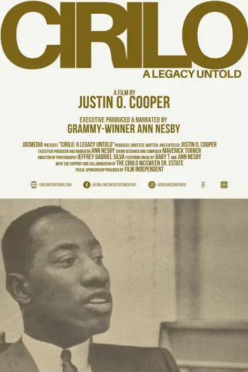 Plakat do filmu "CIRILO, A Legacy Untold" #1615509