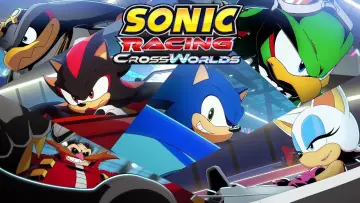 Zasłona do filmu "Sonic Racing:  CrossWorlds - The Animation" #1900881