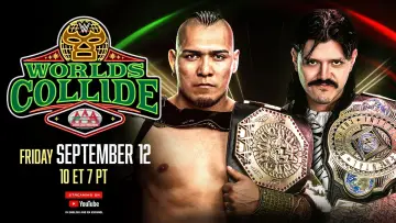 Zasłona do filmu "WWE/AAA Worlds Collide 2025: Las Vegas" #698299