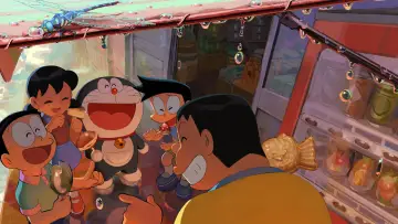 Zasłona do filmu "映画ドラえもん 新・のび太の海底鬼岩城" #801331