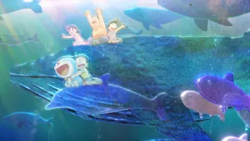Zasłona do filmu "映画ドラえもん 新・のび太の海底鬼岩城" #801335