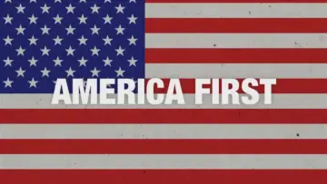 America first, le complot nazi plakat