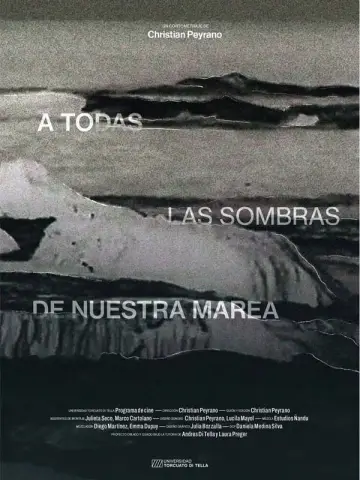 A todas las sombras de nuestra marea plakat